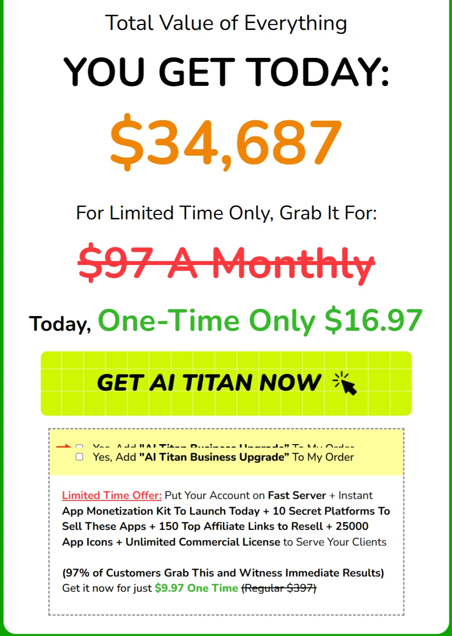 AI Titan cost